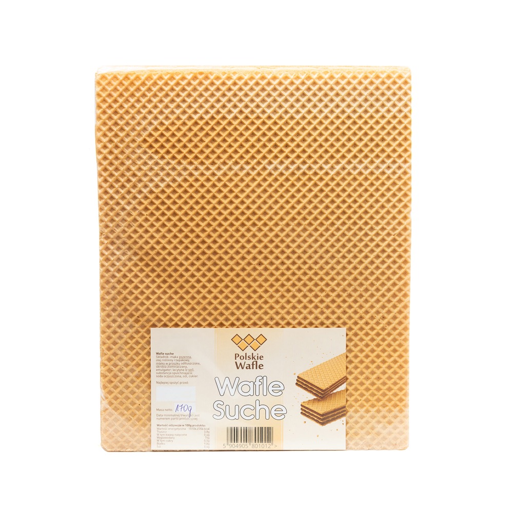 Wafle suche prostopokątne 170 g