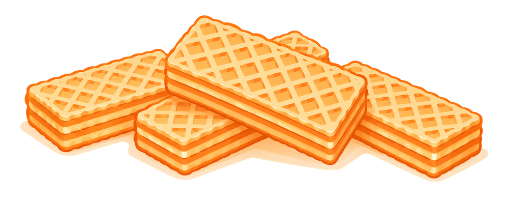 Mini wafelki - Polskie Wafle